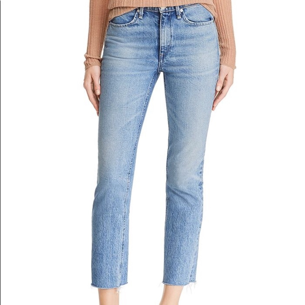 Rag & Bone Farrah ankle cigarette jeans